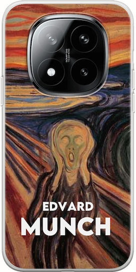 Edvard Munch Xiaomi Redmi Note 15 Pro+ 5g Flexible TPU Transparent Silicone