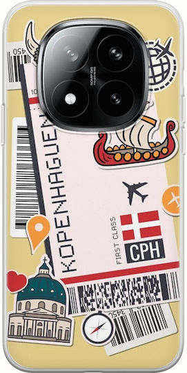 Ticket To Kopenhaugen Xiaomi Redmi Note 15 Pro+ 5g Flexible TPU Transparent Silicone
