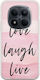 Love Laugh Live Xiaomi Redmi Note 15 Pro 5g Flexible Tpu Διάφανη Σιλικόνη