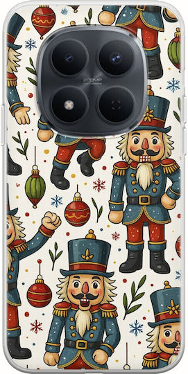 Festive Friends Nutcracker Xiaomi Redmi Note 15 Pro 5G Flexible TPU Transparent Silicone