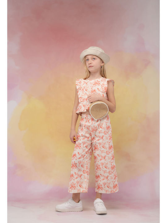 Evita Kids Set with Pants Summer 2pcs Pink