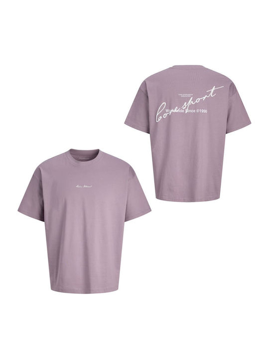 Jack & Jones Παιδικό T-shirt Μωβ