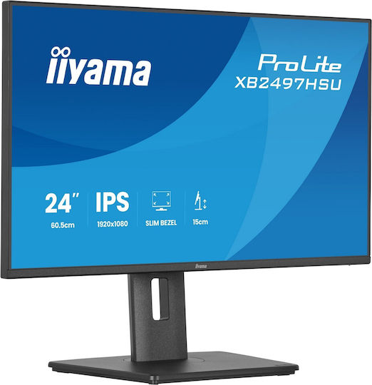 Iiyama ProLite XB2497HSU-B1 IPS Monitor 23.8" FHD 1920x1080 with 4ms Response Time GTG