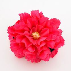Premium Blumen-Haarspange hibiskus Traum Boho Fuchsie