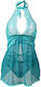 Sinnlicher Grüner Babydoll Tanga