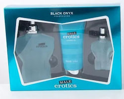 Black Onyx Männliches Erotisches Set Aroma & Schaumbad