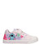 Stitch Παιδικά Sneakers με Φωτάκια Μωβ