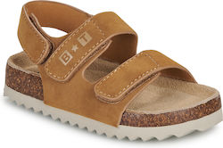 Bonton Παιδικά Πέδιλα Καφέ