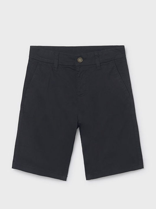 Mayoral Kids Fabric Shorts/Bermuda Black