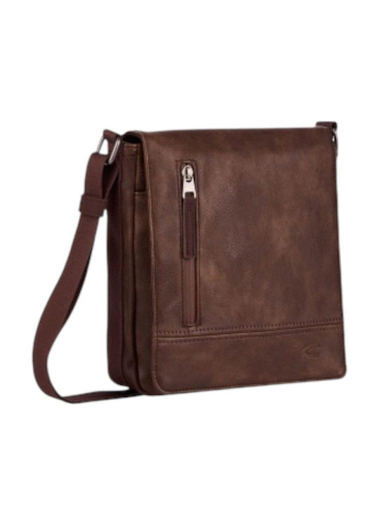 Leder Herren Tasche Schulter / Crossbody Braun