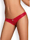 Obsessive Rougebelle Lacy Thong Red