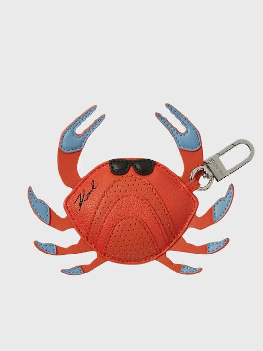 Karl Lagerfeld Ikon Crab Keychain B2w50038 Red