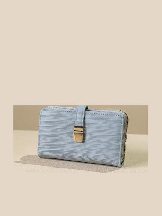Fragola Large Women's Wallet Light Blue