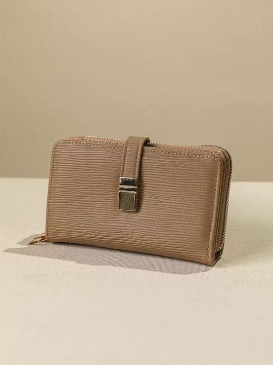 Fragola Large Women's Wallet Brown