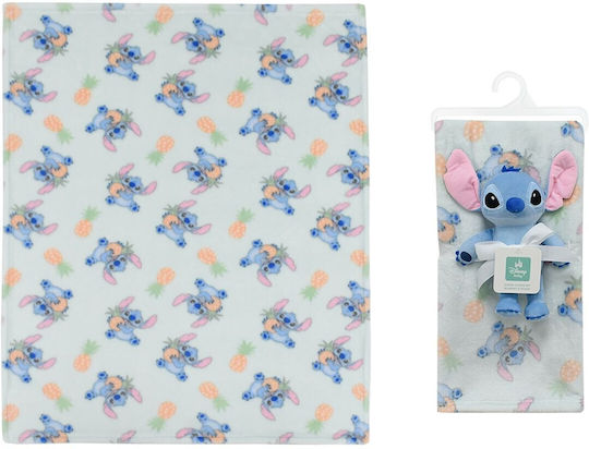 Disney Babydecken Wickeltücher für Kinderzimmer Stitch mit Teddybär 75x100cm 2 Stück Disney Babydecken Wickeltücher für Kinderzimmer Stitch mit Teddybär 75x100cm 2 Stück