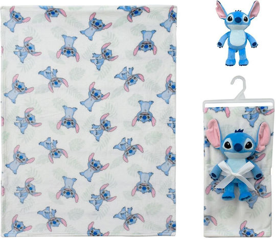 Disney Babydecken Wickeltücher für Kinderzimmer Stitch mit Teddybär 75x100cm 2 Stück Disney Babydecken Wickeltücher für Kinderzimmer Stitch mit Teddybär 75x100cm 2 Stück