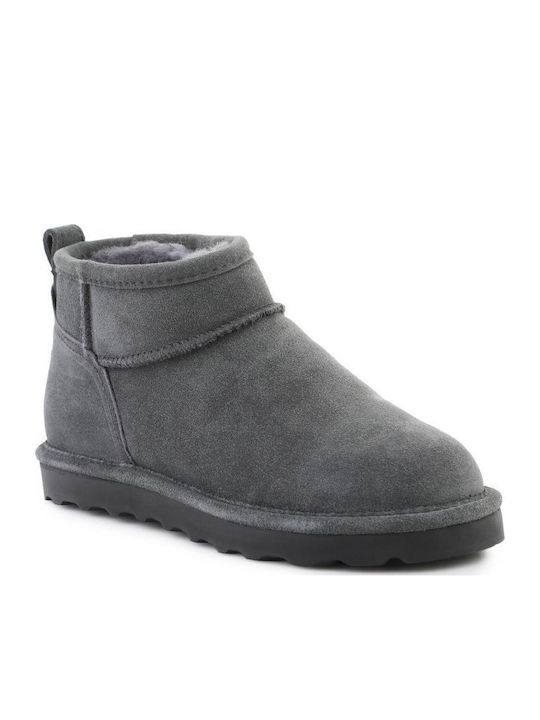 Bearpaw Wildleder Damen Stiefeletten Grau
