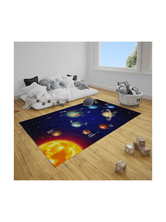 Viopros Set of Multicolour Cotton Kids Rugs 160x230cm