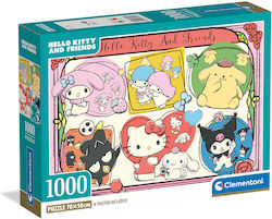 Komplettes Hellokitty Puzzle 2D 1000 Teile