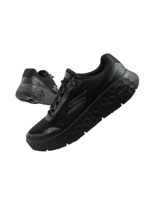 Skechers Cushioning Männliche Lauf Blau Sportschuhe
