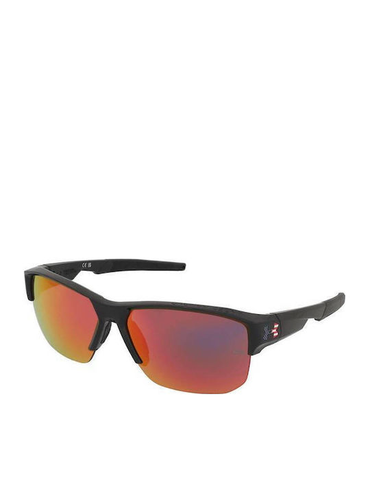 Under Armour Fanatical Ochelari De Soare Unisex Cu Culoare Negru Cadru Și Culoare Negru Oglindă Lentilă
