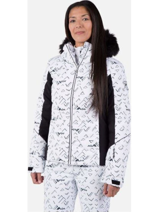 Rossignol Staci Pr RLNWJ24_100 Γυναικείο Μπουφάν για Σκι & Snowboard Λευκό