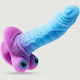 Realistic Dildo with Scrotum and Suction Cup Flesh