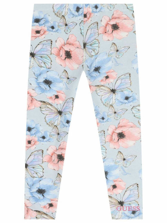Guess Kids Short Light Blue Leggings