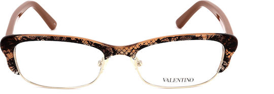 Valentino Eyeglasses Women Lens Bridge Temple 52 17 135 Mm V2117-208