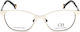 Carolina Herrera Eyeglasses Women Lens Bridge Temple 52 16 140 Mm Vhe062-0pn1