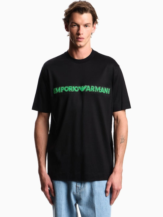 Emporio Armani T-shirt Μαύρο