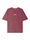 T-shirt Burgundy AS076-01-G002