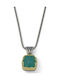 Byzantinische Halskette mit vergoldetem Silber Talisman