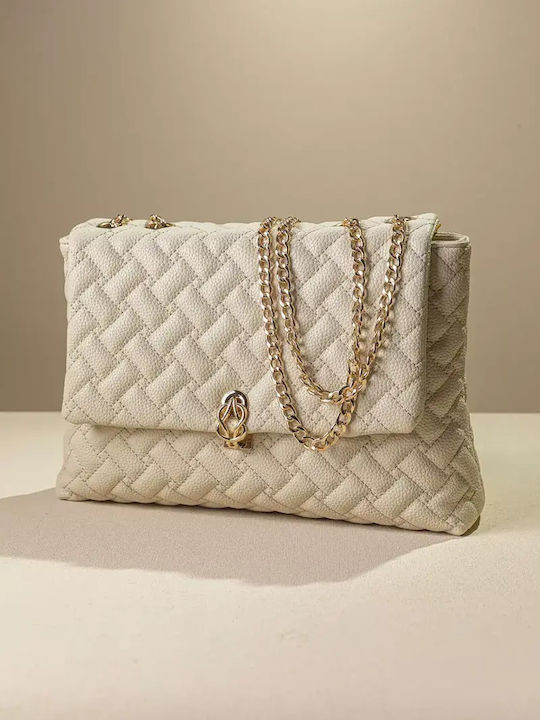 Fragola Women's Shoulder Bag Ecru