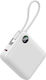 Voltres ChargeGO Power Bank 10000mAh 22.5W cu Port USB-C Alb