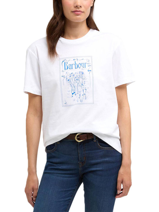 Barbour T-Shirt White