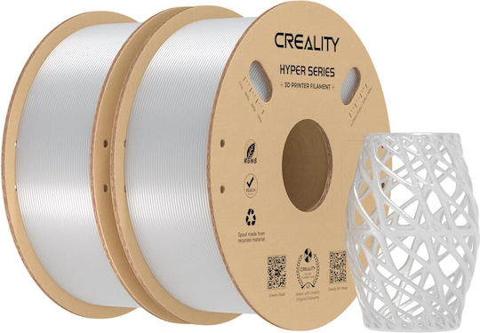 Creality3D PETG 3D Printer Filament 3.0mm Silver 2kg 2pcs Spool