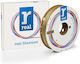 Real Filament PLA 3D Printer Filament 1.75mm Sparkle Gold Medal 0.5kg 1τμχ (Spool)