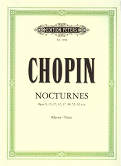 Frederic Chopin Nocturnes Εκδόσεις Peters