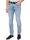 Delaware Herren Jeanshose Elastische mit Schlank Anwendung Hellblau