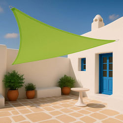 Showood Τρίγωνο Πανί Σκίασης Πράσινο 3.6m 280gr/m²