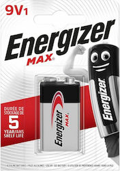 Energizer Max Алкална Батерия 9V 1бр