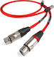 Chord Cable XLR male - XLR female Μαύρο 1.5m