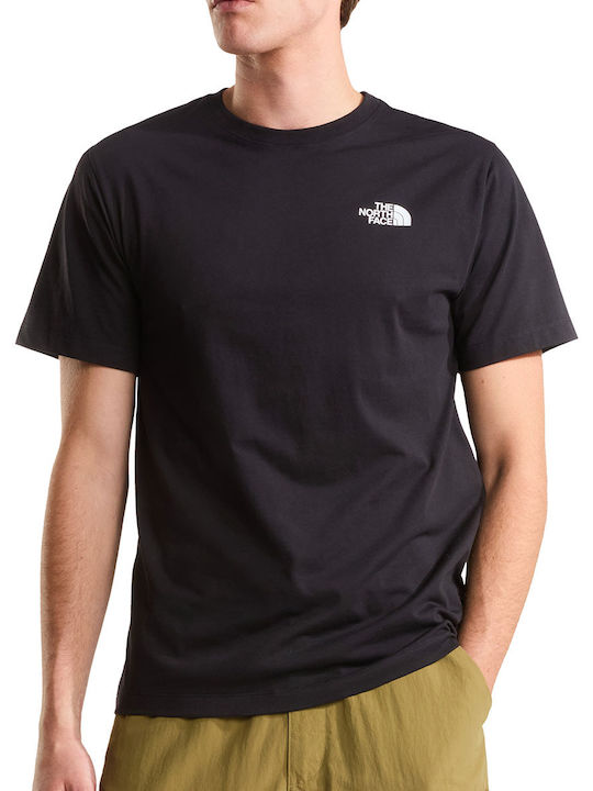 Box Polo Herrenbluse Kurzarm Schwarze
