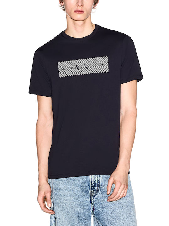 Armani Exchange Tricou Negru Armani Exchange Tricou Negru