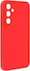Forcell Back Cover Silicone / Tempered Glass Orange (Galaxy A55 Oppo A55 5G)