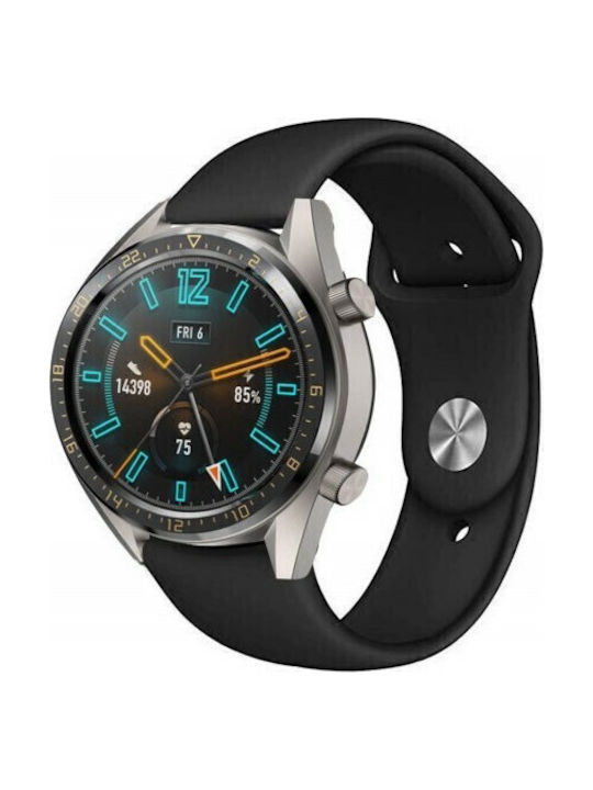 Homies Classic Negru Curea Silicon Huawei Watch Gt 46mm