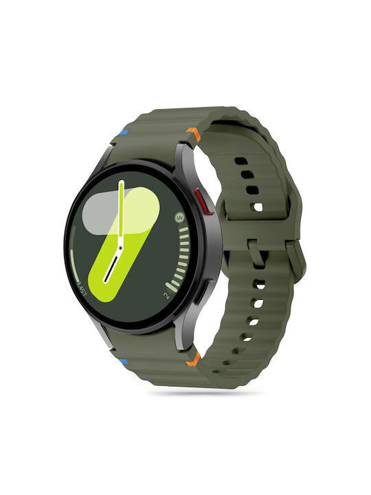 Homies Rugged Green Silicone Strap Green Galaxy Watch 4 5 6 7 FE