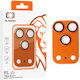 Tel Protect Mobile Camera Protection Tempered Glass Orange For Iphone 17 Pro Max
