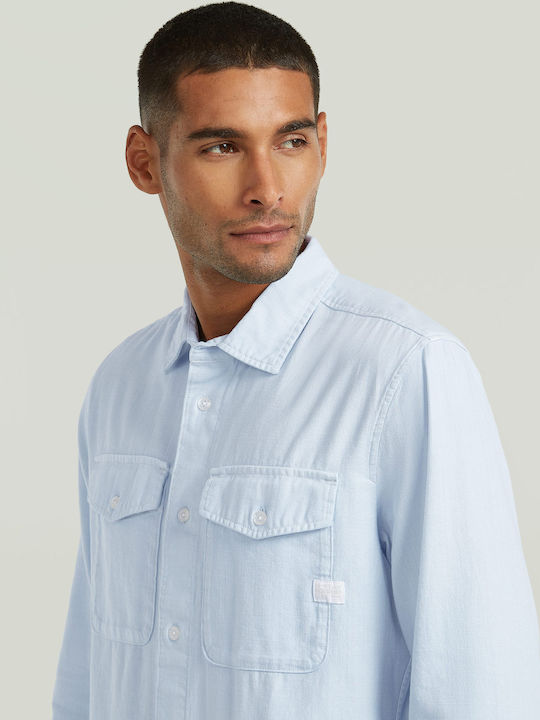 G-Star Raw Langärmeliges Herrenhemd in Enge Pas...